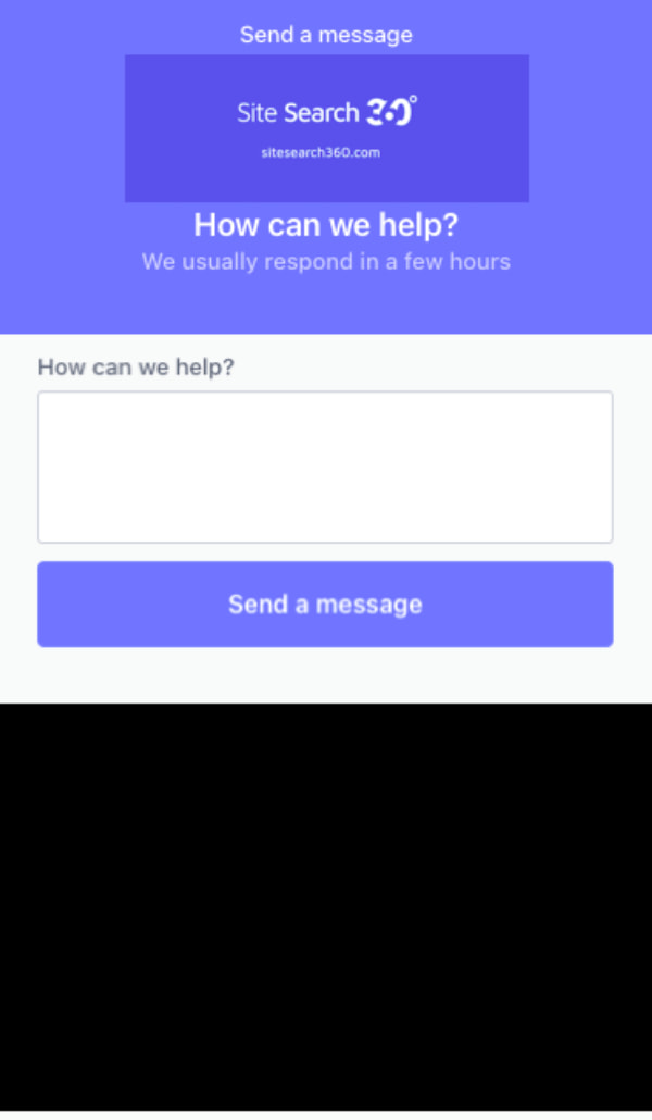 Site Search 360 Support